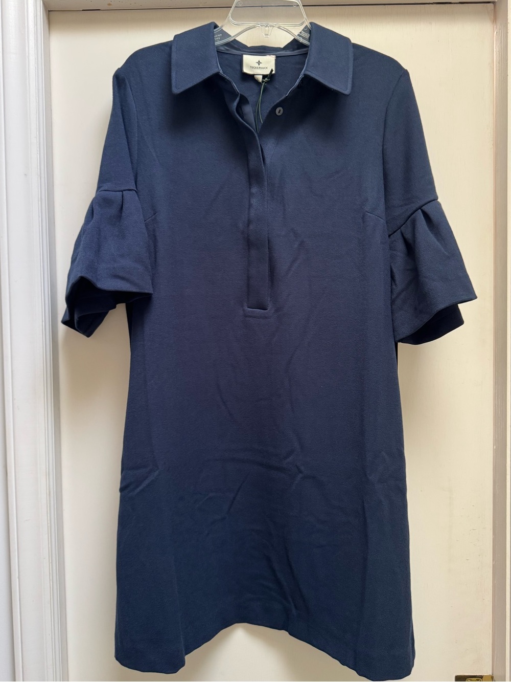NWT Tuckernuck Navy Crepe Massey Dress